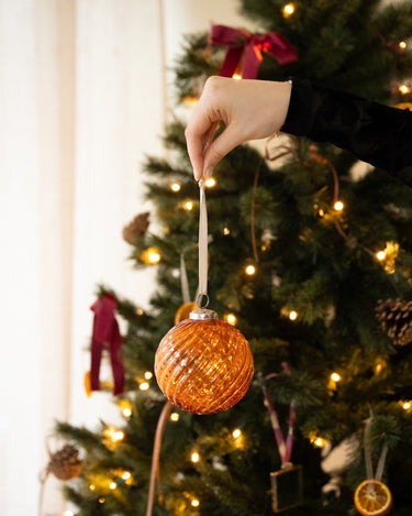 XMAS Ball Orange - Things I Like Things I Love