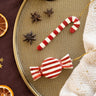 XMAS Ball Paper Mache Candy - SET OF 2 - Things I Like Things I Love