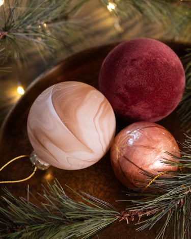 XMAS Bauble Cloud Brown - Things I Like Things I Love