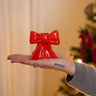 XMAS Candle Holder Bow - Things I Like Things I Love