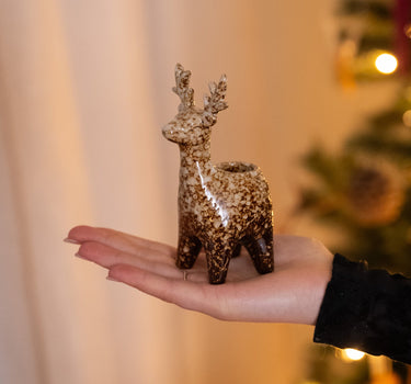 XMAS Candle Holder Reindeer - Things I Like Things I Love