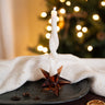 XMAS Candle Holder Starry Brown - Things I Like Things I Love