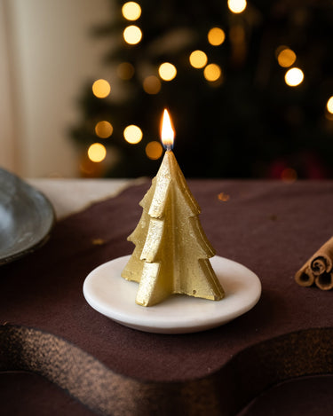 XMAS Candle Tree Gold - Things I Like Things I Love