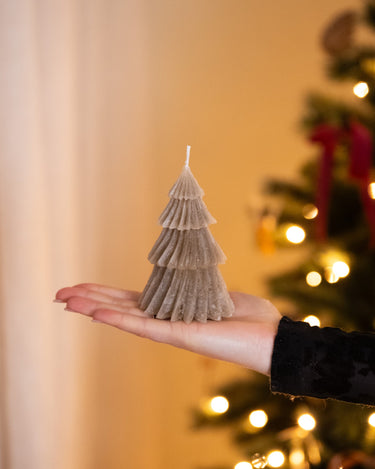 XMAS Candle Tree Windy Taupe - Things I Like Things I Love