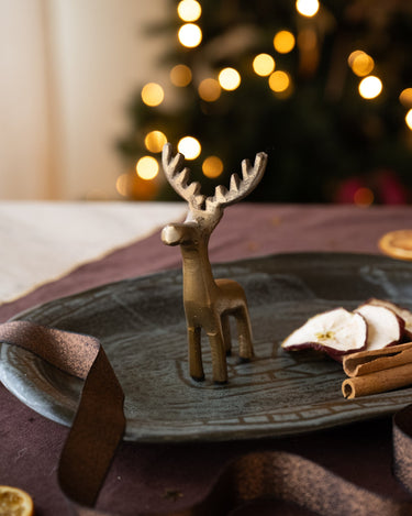 XMAS Deco Reindeer Gold - Things I Like Things I Love