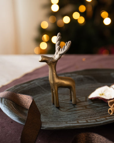 XMAS Deco Reindeer Gold - Things I Like Things I Love