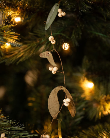 XMAS Garland Metal White - Things I Like Things I Love