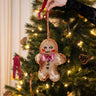 XMAS Handmade Tuft Hanger Gingerbread Man - Things I Like Things I Love