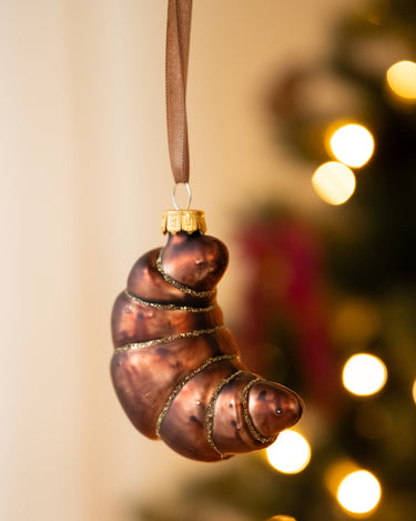 XMAS Ornament Croissant - Things I Like Things I Love