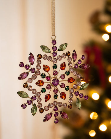 XMAS Ornament Snowflake Beads - Things I Like Things I Love