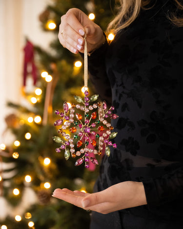 XMAS Ornament Snowflake Beads - Things I Like Things I Love