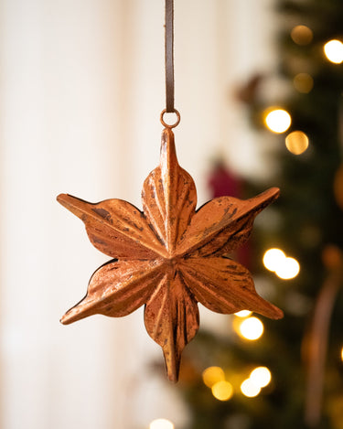 XMAS Ornament Star Foil - Things I Like Things I Love