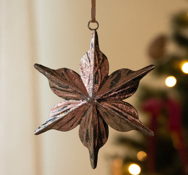 XMAS Ornament Star Foil - Things I Like Things I Love