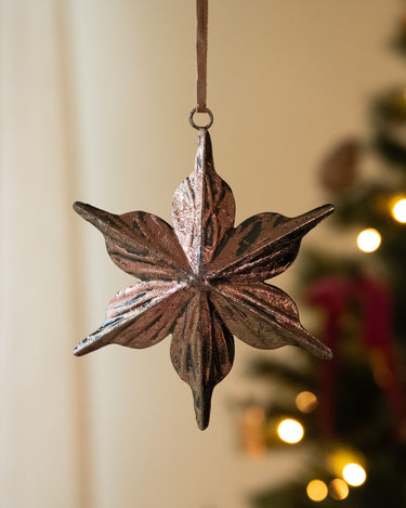 XMAS Ornament Star Foil - Things I Like Things I Love