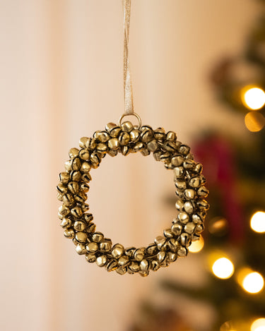 XMAS Ornament Wreath Bells - Things I Like Things I Love