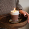 XMAS Scented Candle Cappuccino - Things I Like Things I Love