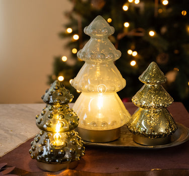 XMAS Table Lamp Tree Led Green - Things I Like Things I Love