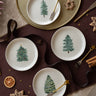 XMAS Tree Small Plate - SET OF 4 - Things I Like Things I Love