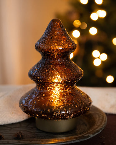 XMAS Wireless Table Lamp Tree Brown - Things I Like Things I Love