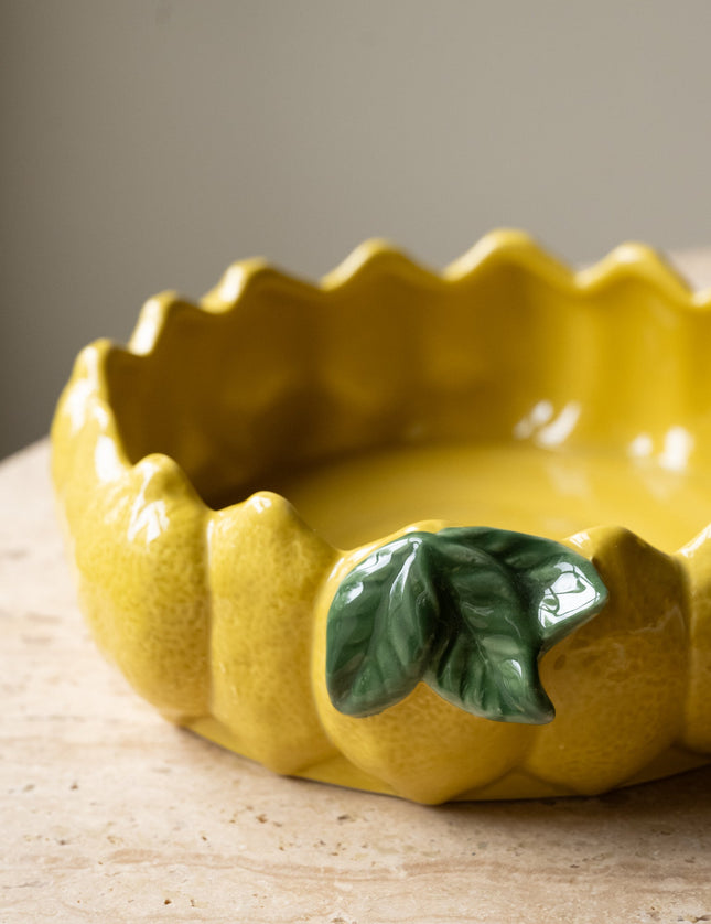 Bloomingville - Serving Bowl Lemon - Things I Like Things I Love