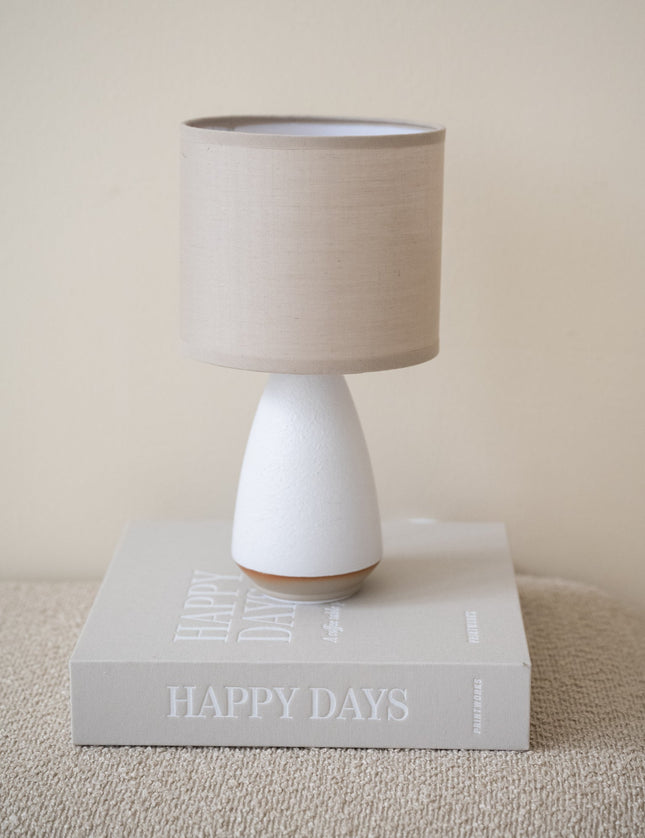 Bloomingville - Table Lamp Papri Beige - Things I Like Things I Love