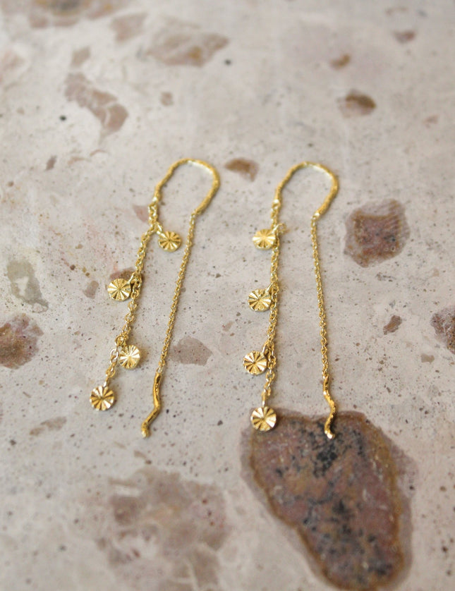 Bungle Earring Sunny Gold - Things I Like Things I Love