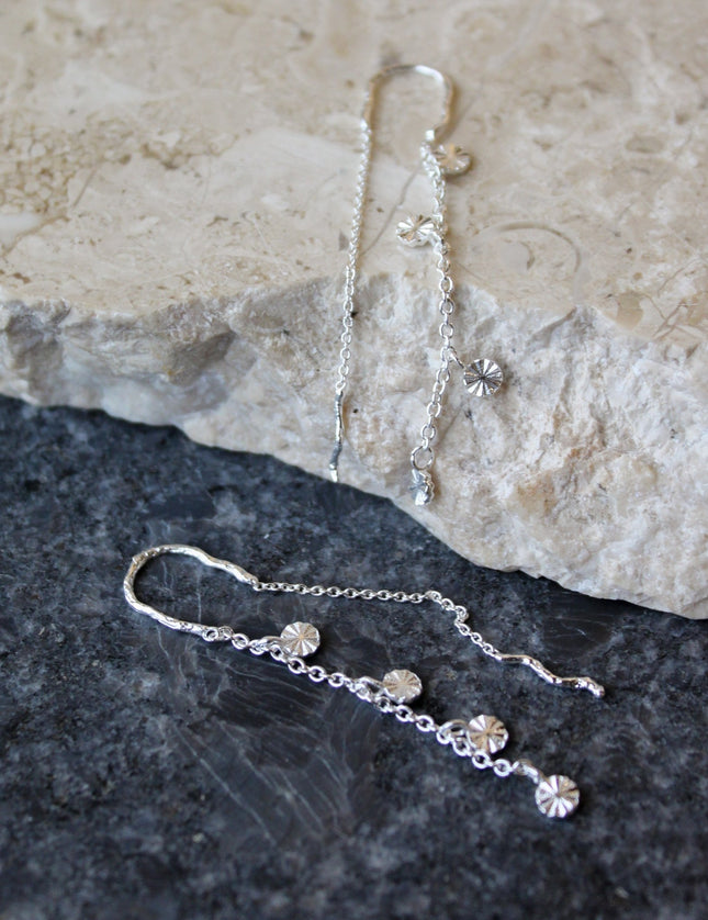 Bungle Earring Sunny Silver - Things I Like Things I Love