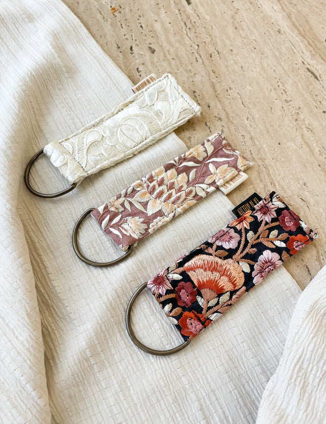 Embroidered Key Chain - Things I Like Things I Love