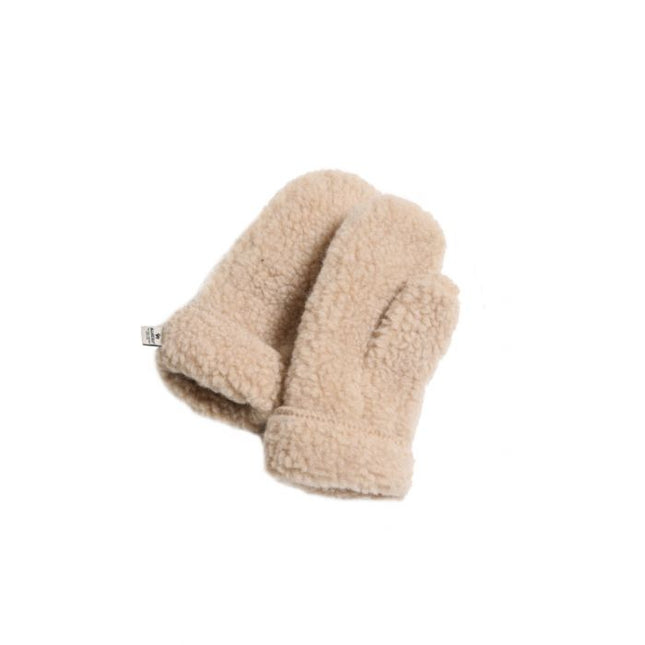 Gloves 100% Wool Freeze - Beige - Things I Like Things I Love