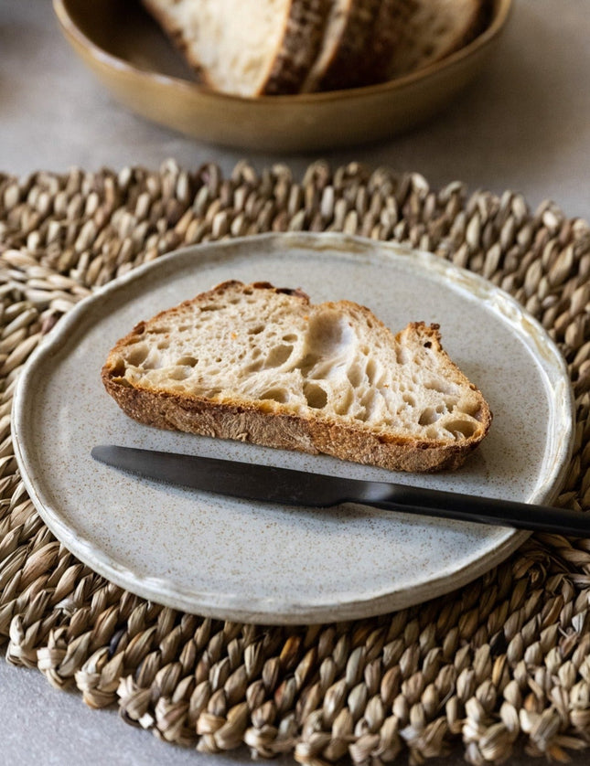 Handmade Breakfast Plate Serpa Beige - Things I Like Things I Love