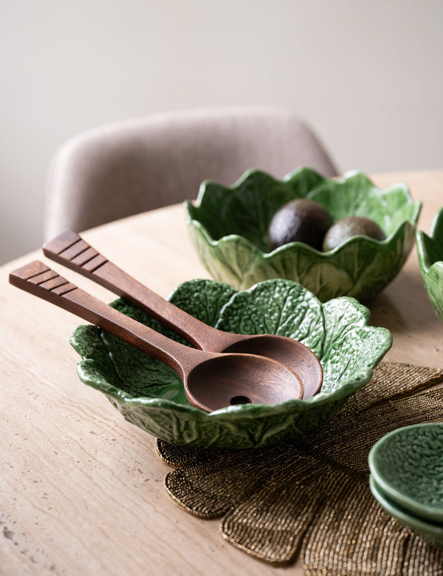 Handmade Cabbage Bowl Green - Things I Like Things I Love