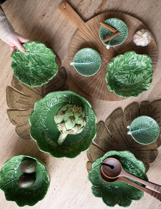 Handmade Cabbage Bowl Green - Things I Like Things I Love