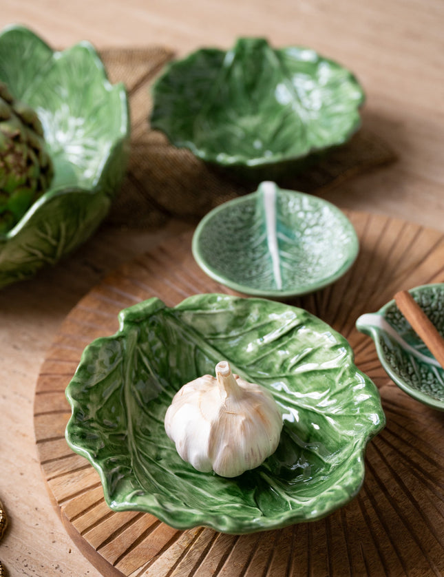 Handmade Cabbage Leaf Bowl - Things I Like Things I Love