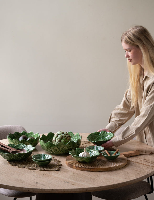 Handmade Cabbage Leaf Bowl - Things I Like Things I Love