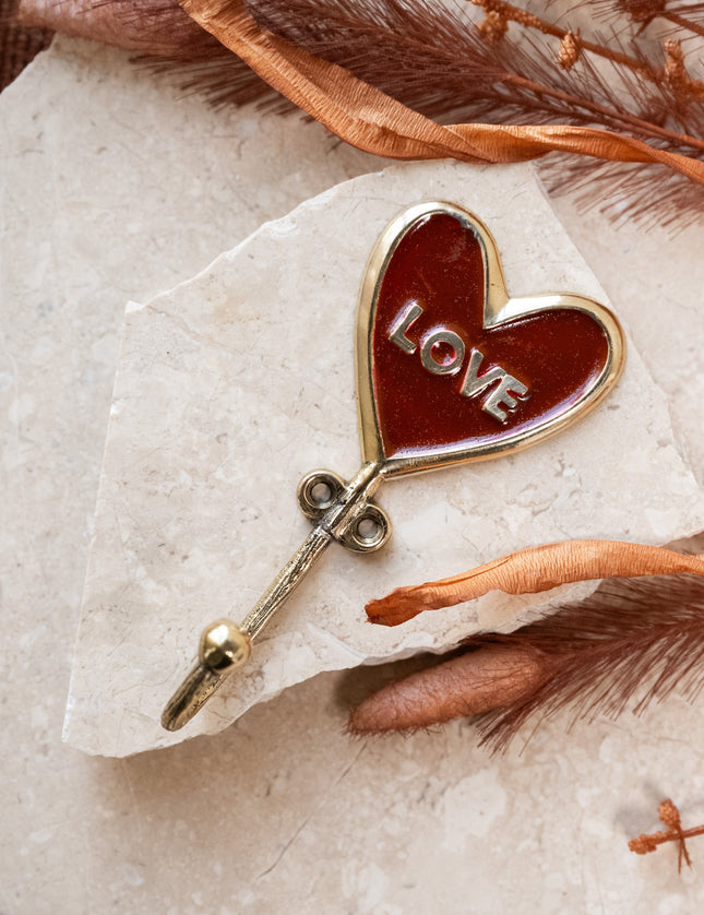 Handmade Pyar Heart Hook - Things I Like Things I Love