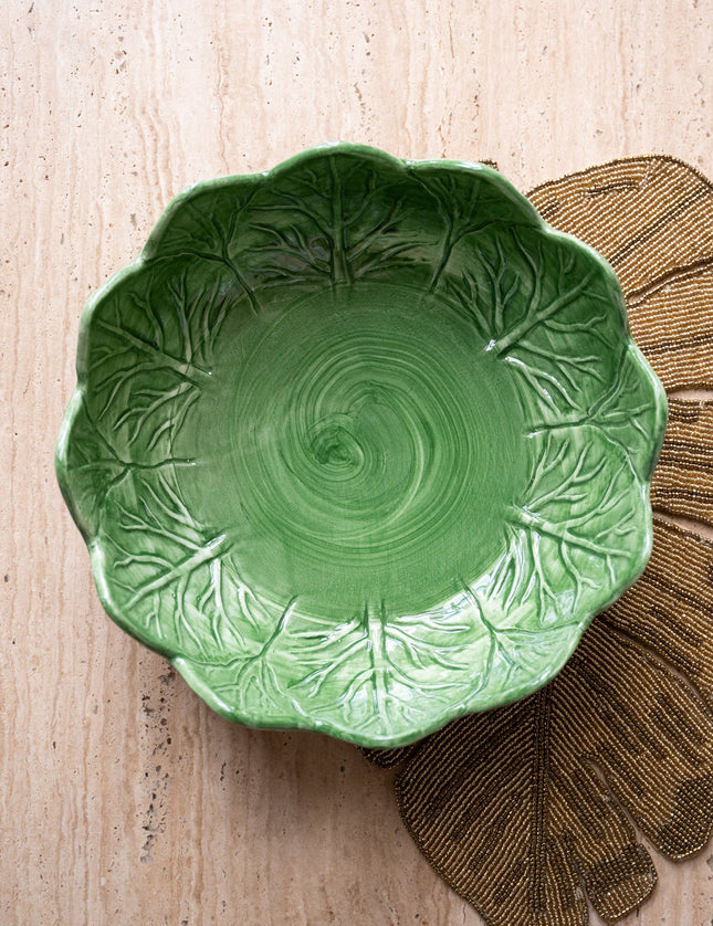 Handmade Salad Bowl Leaf - Things I Like Things I Love