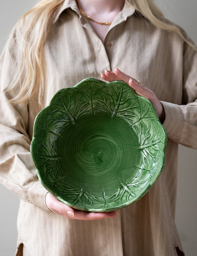 Handmade Salad Bowl Leaf - Things I Like Things I Love