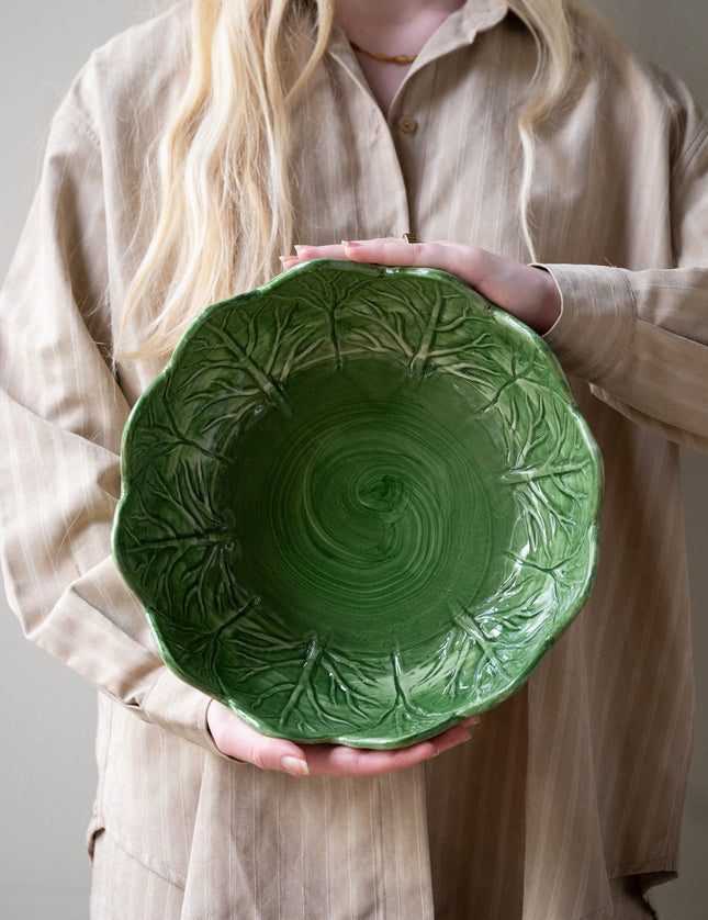 Handmade Salad Bowl Leaf - Things I Like Things I Love