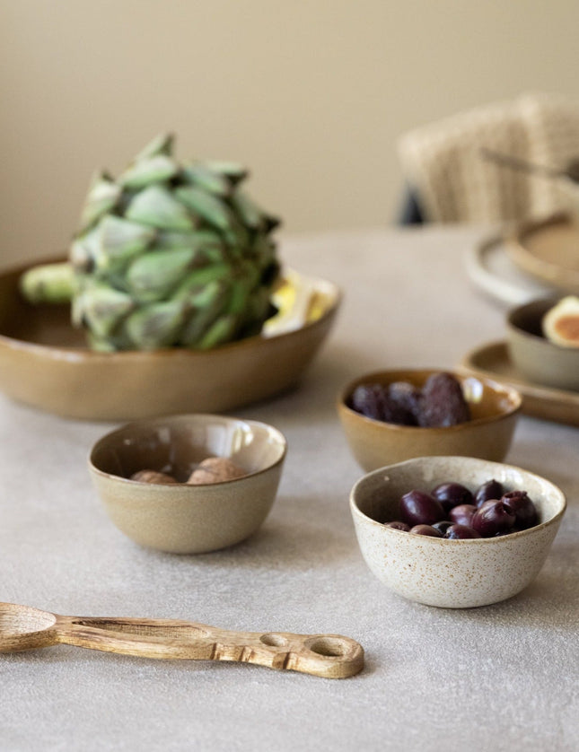 Handmade Small Bowl Serpa Beige - Things I Like Things I Love