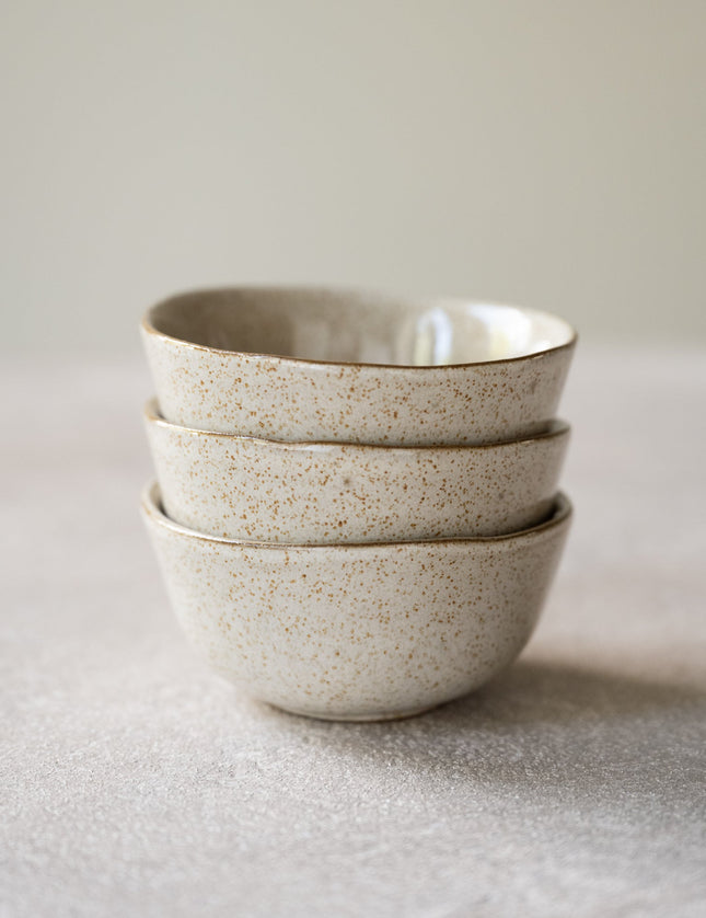 Handmade Small Bowl Serpa Beige - Things I Like Things I Love