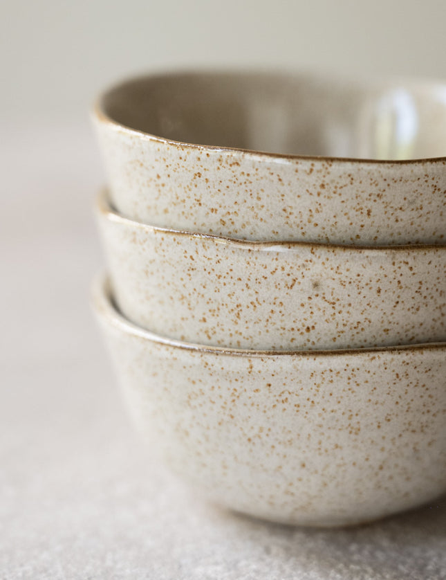 Handmade Small Bowl Serpa Beige - Things I Like Things I Love