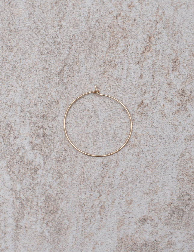 Hoop Thin Goldfilled - Things I Like Things I Love