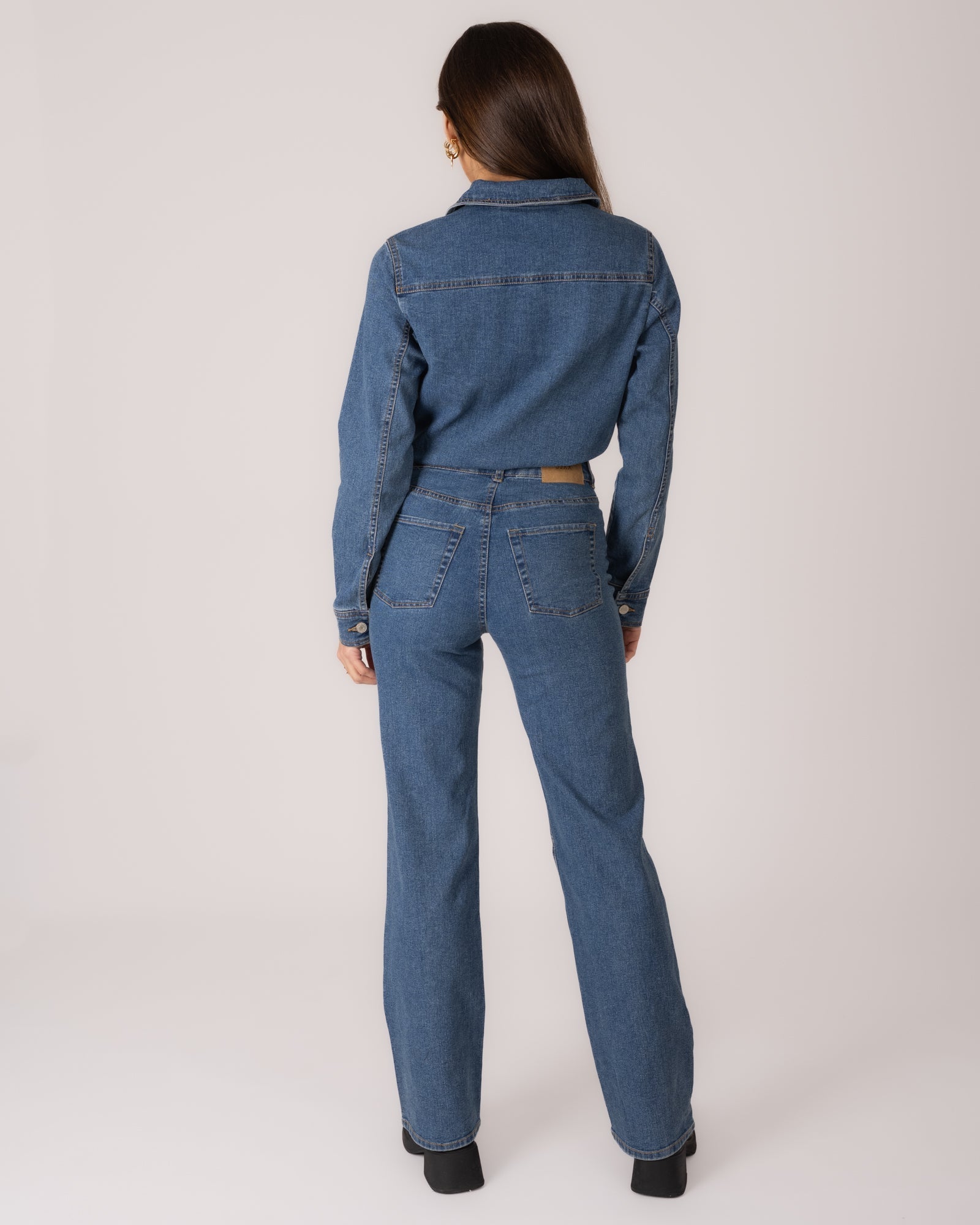 Izzy Denim Overall Mittel Blau – Things I Like Things I Love