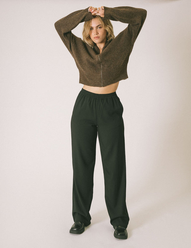 Poppy Regular Pant Black - Things I Like Things I Love