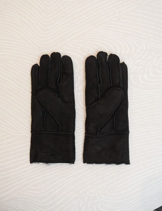 Sirkka Sherpa Gloves - Black - Things I Like Things I Love