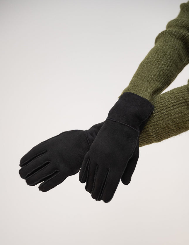 Sirkka Sherpa Gloves - Black - Things I Like Things I Love