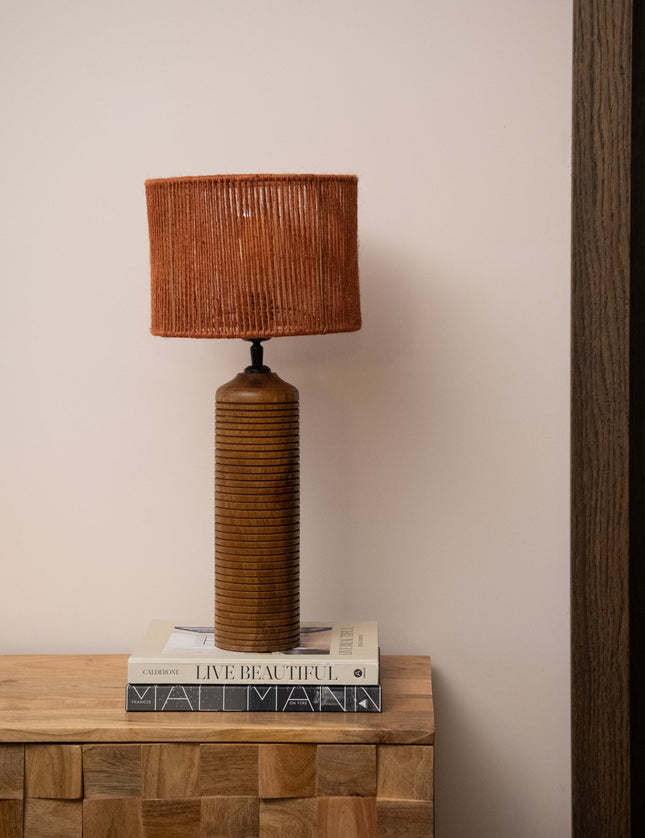 Table Lamp Paolo + Shade Tossa Brick - Things I Like Things I Love