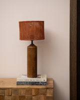 Table Lamp Paolo + Shade Tossa Brick