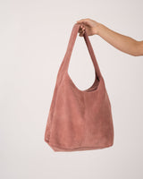 TILTIL Tasche Yuki Wildleder Mauve