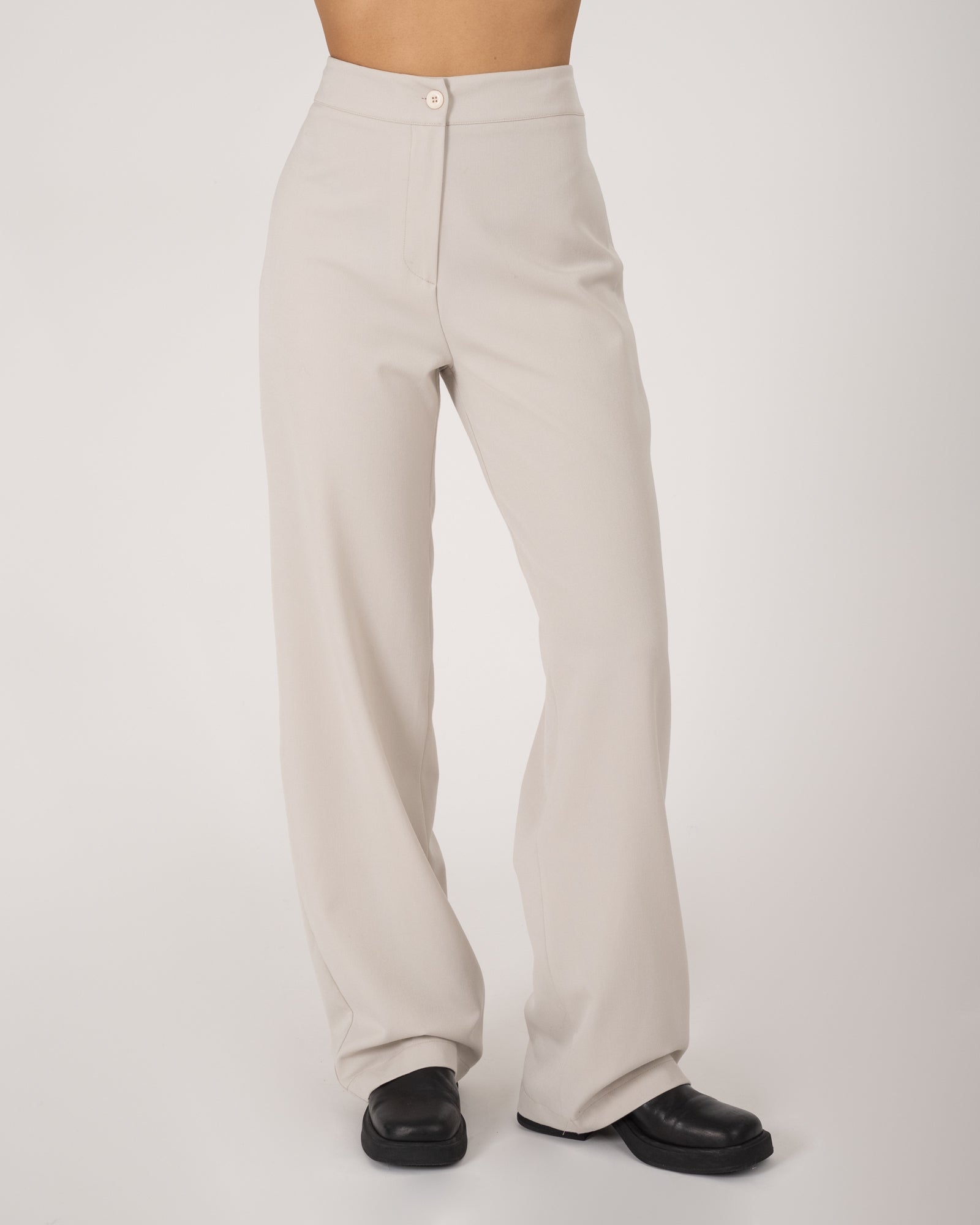 Men's Skinny Basic SweatPants In Beige